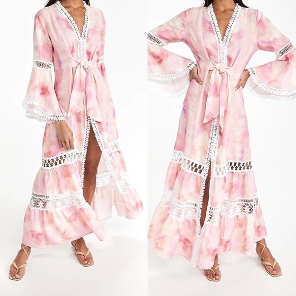 Temptation Positano Dattilo Maxi Dress Coverup - Picture 1 of 7